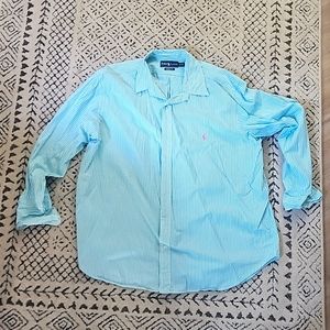 Ralph Lauren striped button up shirt